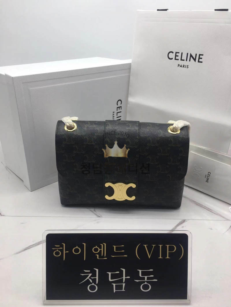 셀린느 빅투아르 미디움 숄더백 115853