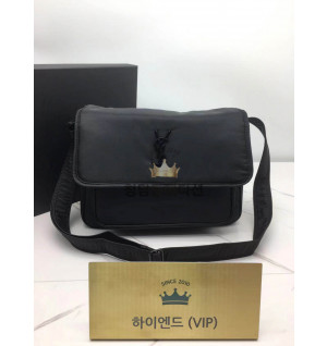 입생로랑 24SS 나일론 니키 메신저백 757146