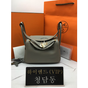 에르메스 린디26 금장 올수공 (컬러 그리스 아스팔트)