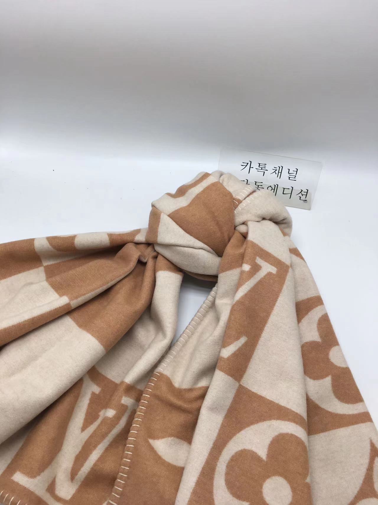 루이비통 LV 담요 체크메이트 M77861 (그레이/베이지 2COLOR)