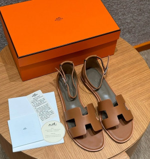 에르메스 산토리니 스위프트 샌들 (handmade ver.)