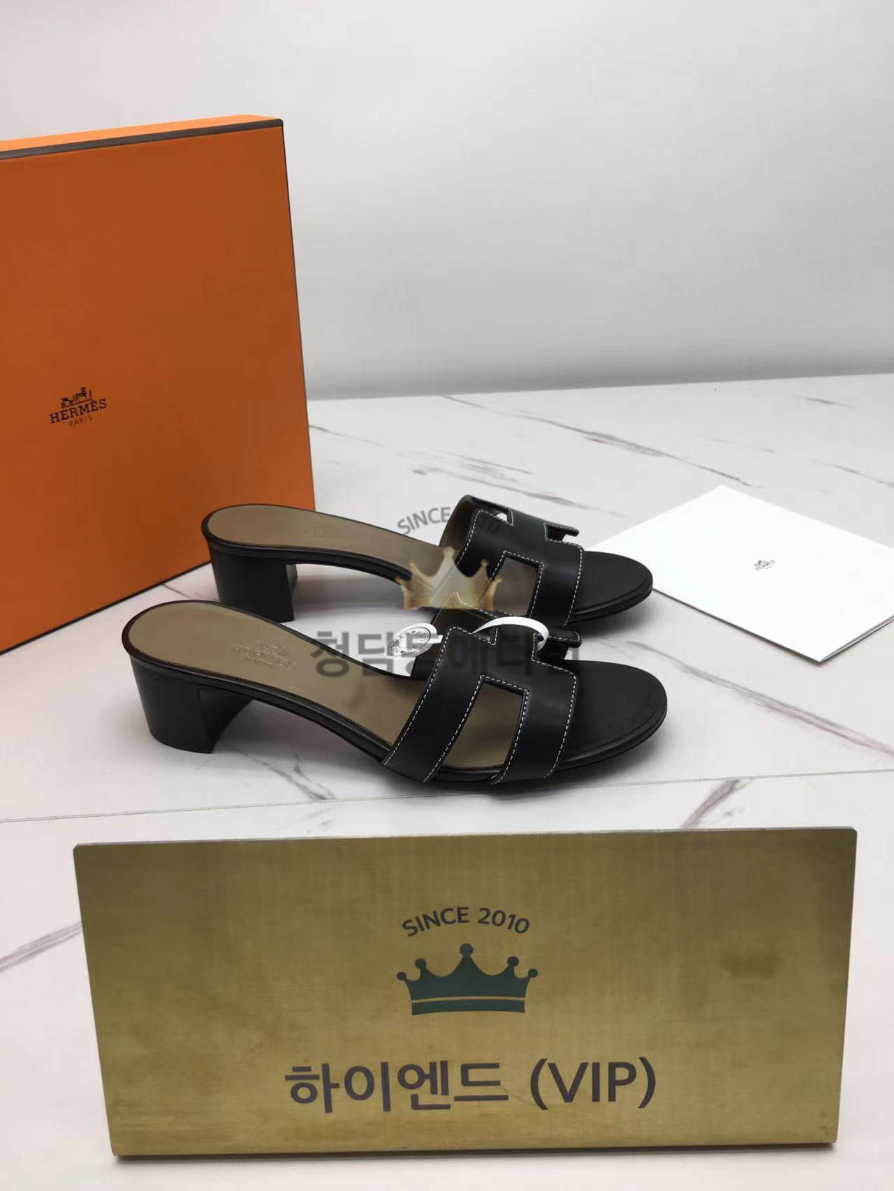 에르메스 오아시스 샌들 (handmade ver.)