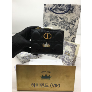 디올 카로 달리아 지갑 (컬러 블랙)