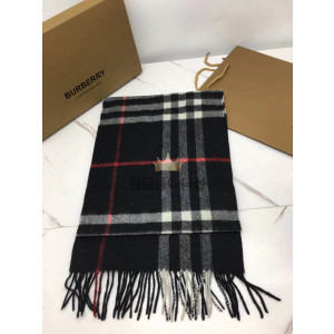 버버리 캐시미어 체크 머플러
