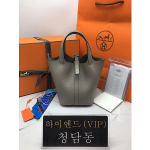 에르메스 피코탄18 올수공 (금장/은장) (컬러 그리스 아스팔트)