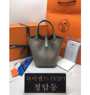 에르메스 피코탄18 올수공 (금장/은장) (컬러 그리스 아스팔트)