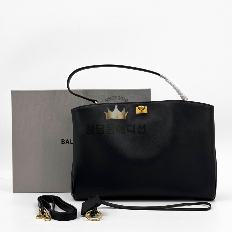 발렌시아가 로데오 미디움 핸드백 (버클컬러 금장)