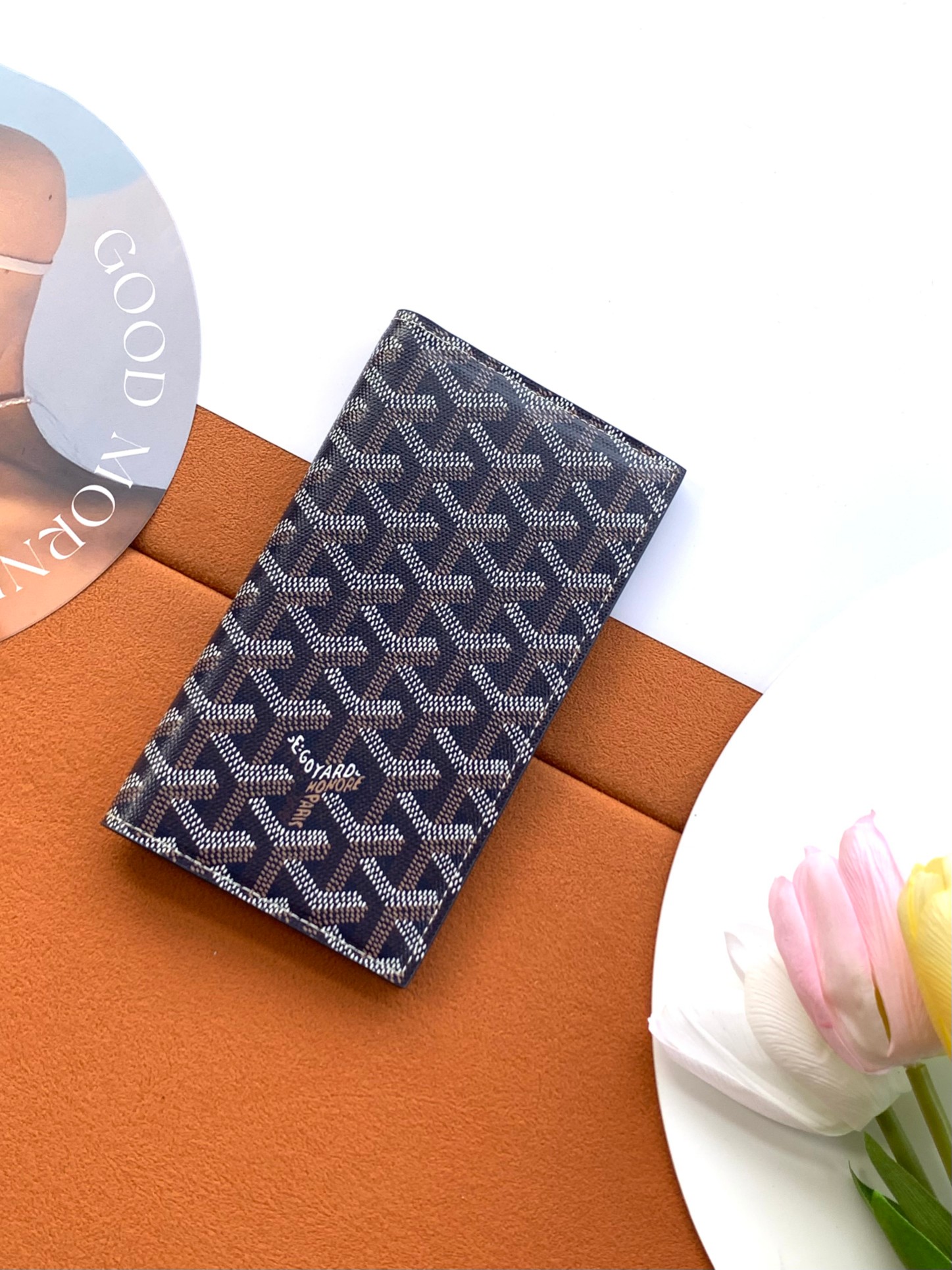 고야드 생로슈 장지갑 (컬러 네이비)