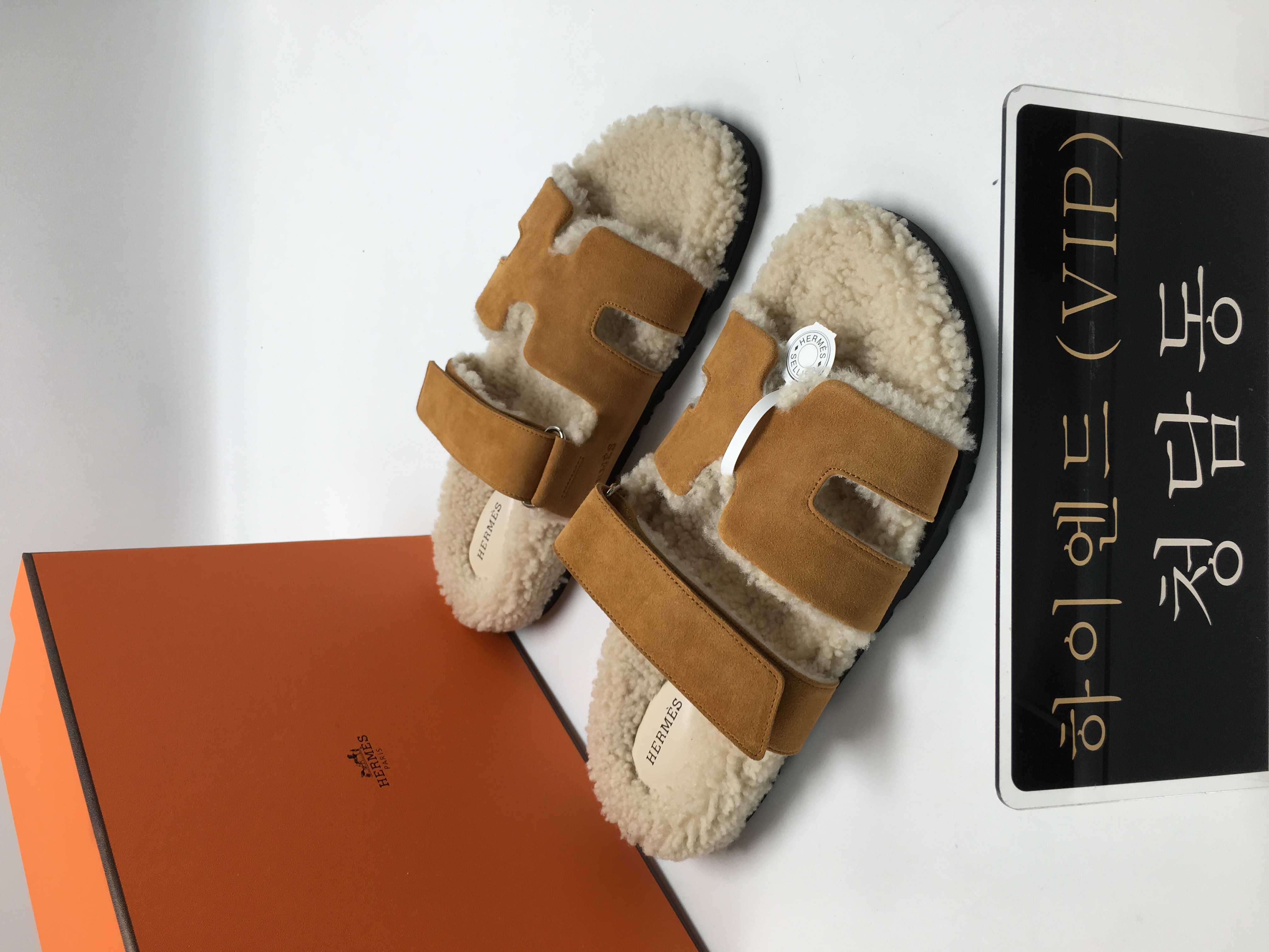 에르메스 시어링 시프레 샌들 (남성용) (handmade ver.)