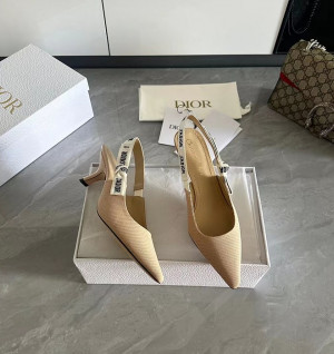 디올 j`a dior 슬링백 미들 힐 (내부각인 버전)