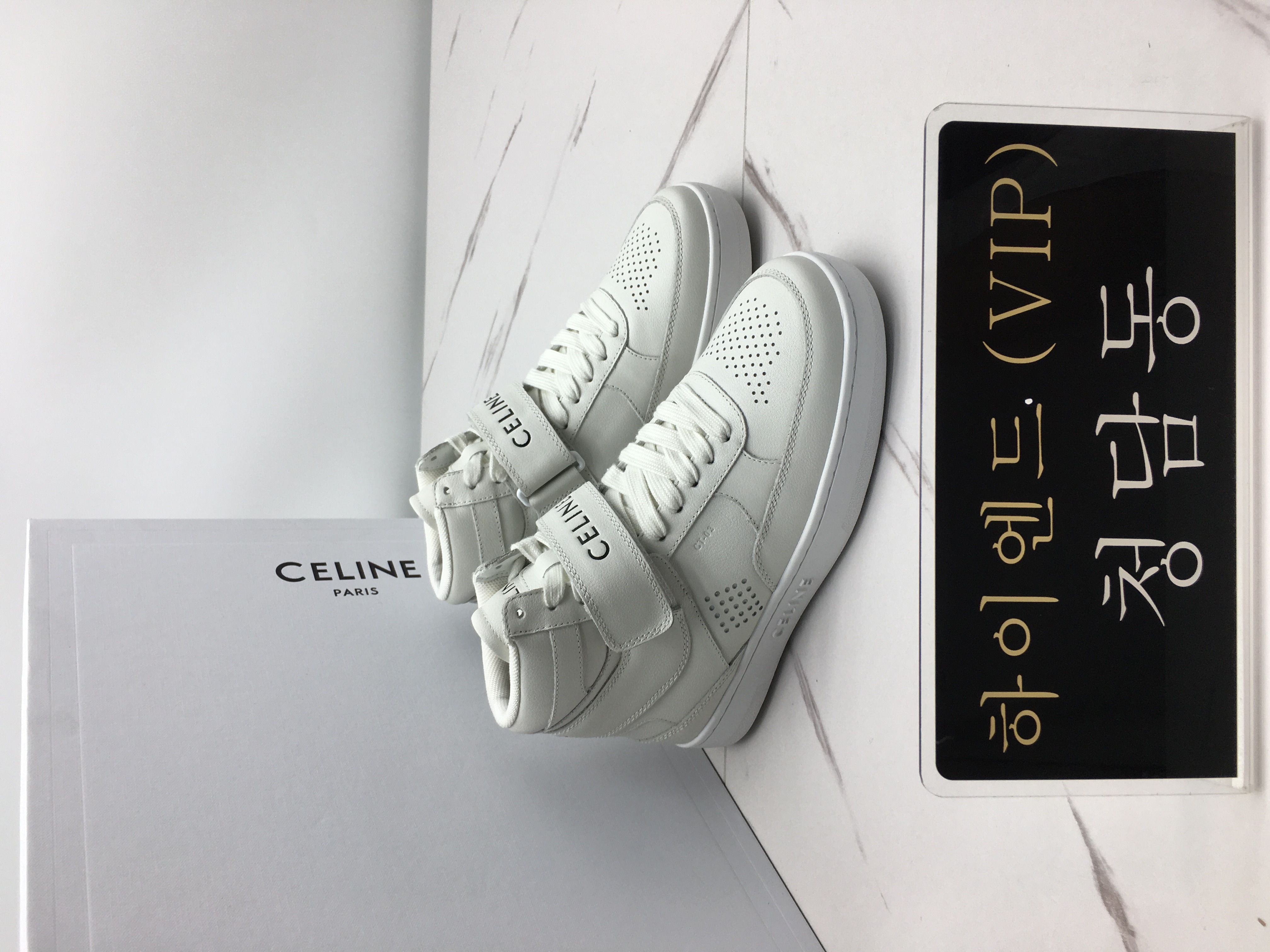 셀린느 ct-03 하이탑 스니커즈 (남녀공용)