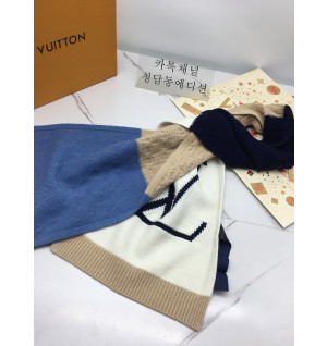 루이비통 캐이블 니트 캐시미어 머플러