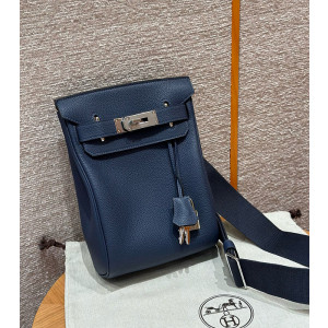 에르메스 핵아도 올수공 PM (컬러 bleu saphir)