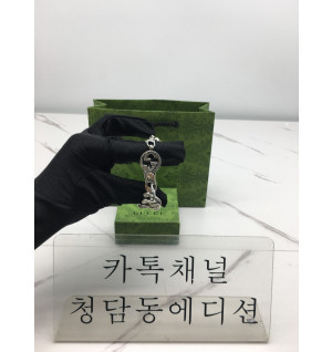 구찌 인터로킹 체인 팔찌