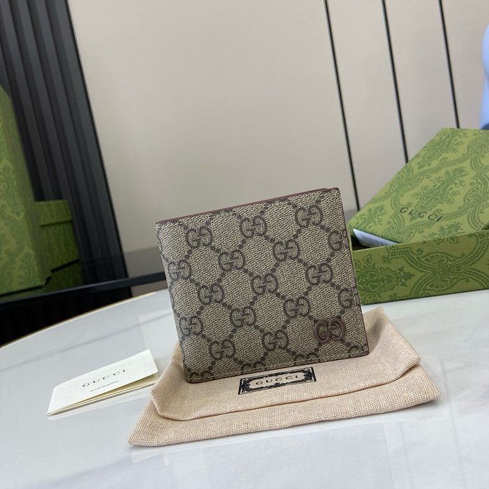 구찌 GG 반지갑 768244 (내부 버건디 / 포켓)