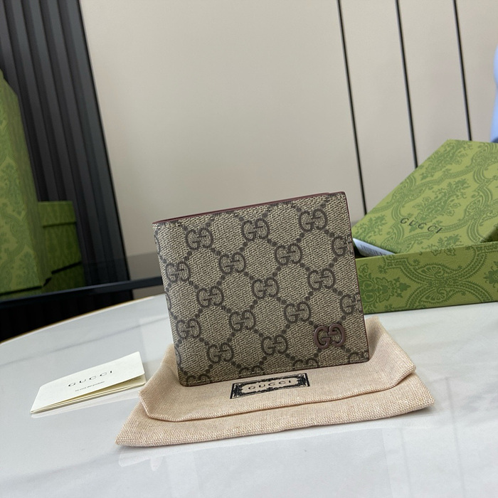 구찌 GG 반지갑 768244 (내부 버건디)