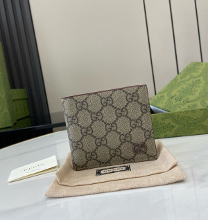 구찌 GG 반지갑 768244 (내부 버건디)