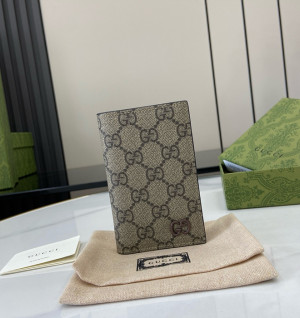 구찌 GG 카드 지갑 768249 (내부 브라운)