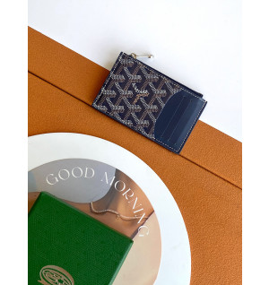 고야드 부르봉 카드지갑 (컬러 네이비)