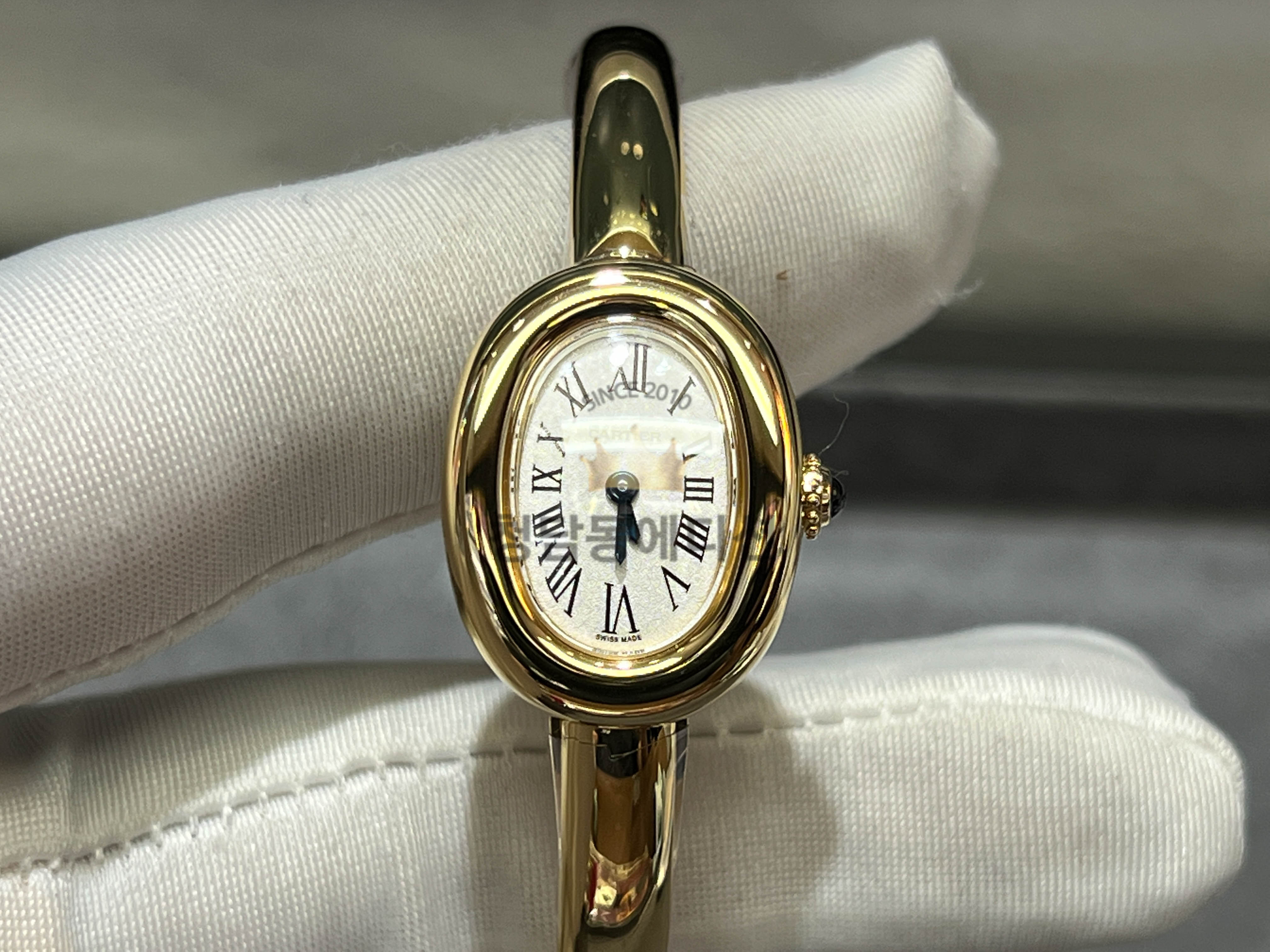 까르띠에 베누아 워치 쿼츠 브레이슬릿 (컬러 옐로우골드, 로즈골드)