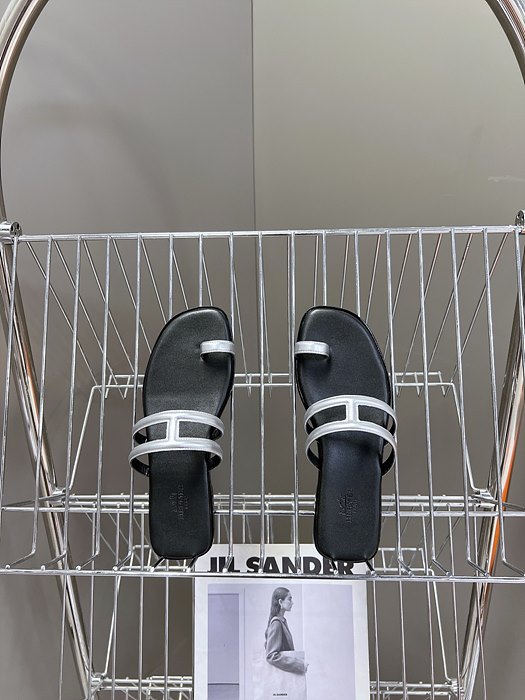 에르메스 조지아 슬리퍼