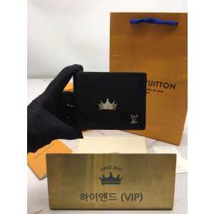 루이비통 멀티플 월릿 남자 반지갑 타이가 블랙