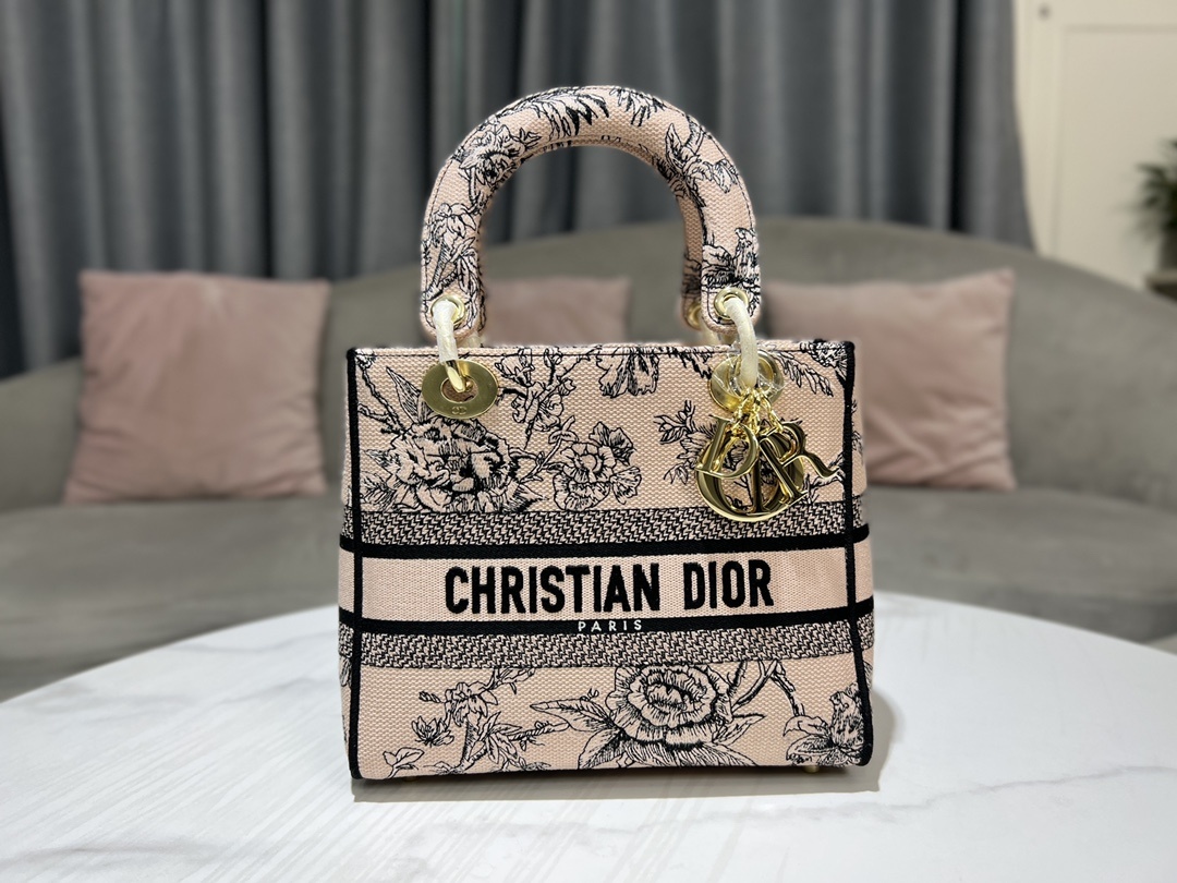 디올 레이디 D-Lite 백 미디움