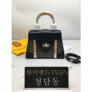 고야드 사이공 숄더백 28cm (컬러 블랙)