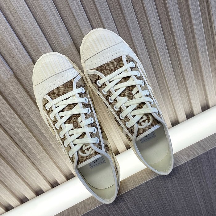 구찌 캔버스 스니커즈