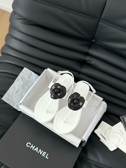 샤넬 까멜리아 샌들