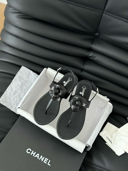 샤넬 까멜리아 샌들