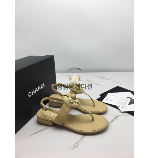 샤넬 까멜리아 샌들