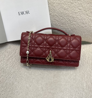 디올 레이디 탑 핸들 클러치백 미니 (upgrade ver.)