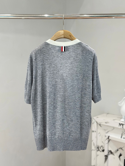 톰브라운 레이어드 헥터 반팔 가디건