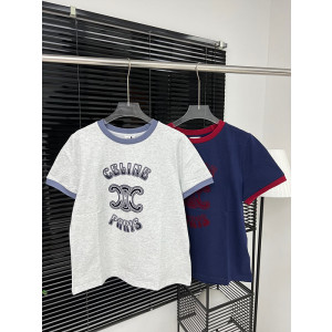 셀린느 반팔티 (컬러 그레이,네이비)