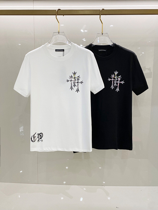 크롬하츠 반팔 (남녀공용) (컬러 화이트,블랙)