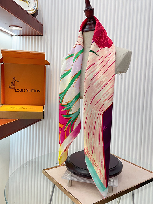 루이비통 실크 스카프