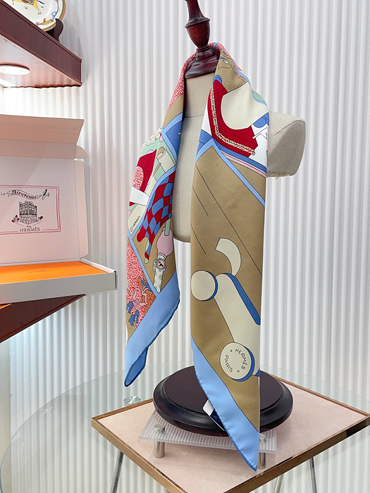 에르메스 실크 스카프