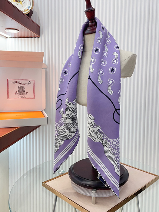 에르메스 실크 스카프