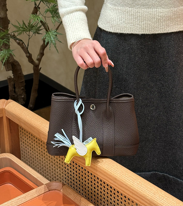 에르메스 미니 가든파티 에벤 올수공