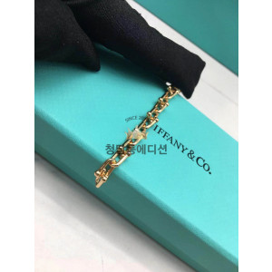 티파니 팔찌 하드웨어 스몰 링크 브레이슬릿 (컬러 로즈골드)