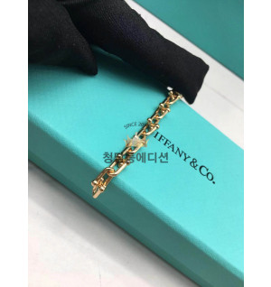 티파니 팔찌 하드웨어 스몰 링크 브레이슬릿 (컬러 로즈골드)