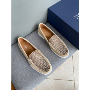 디올 스웨이드 오블리크 로퍼 (남성용)