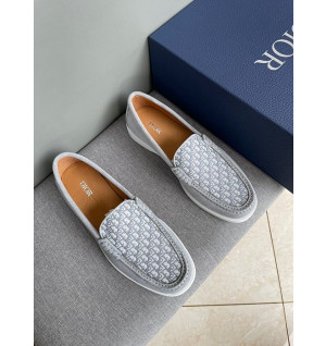 디올 스웨이드 오블리크 로퍼 (남성용)