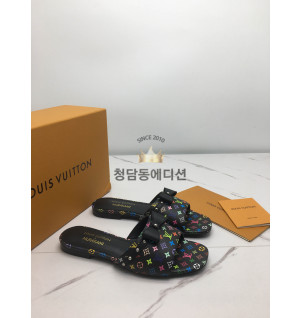 루이비통 x 무라카미 플랫 뮬