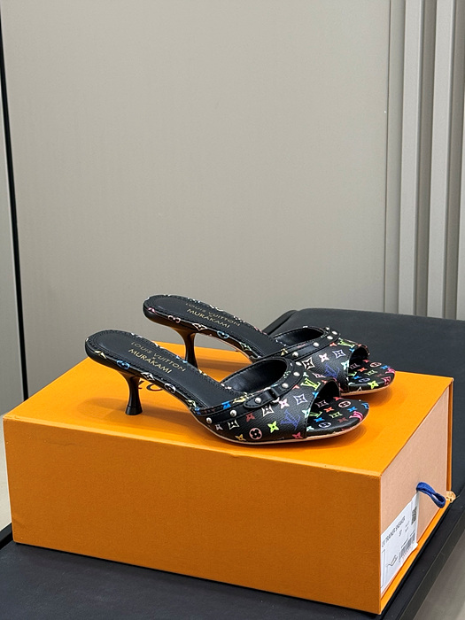 루이비통 x 무라카미 네오 리바이버 뮬