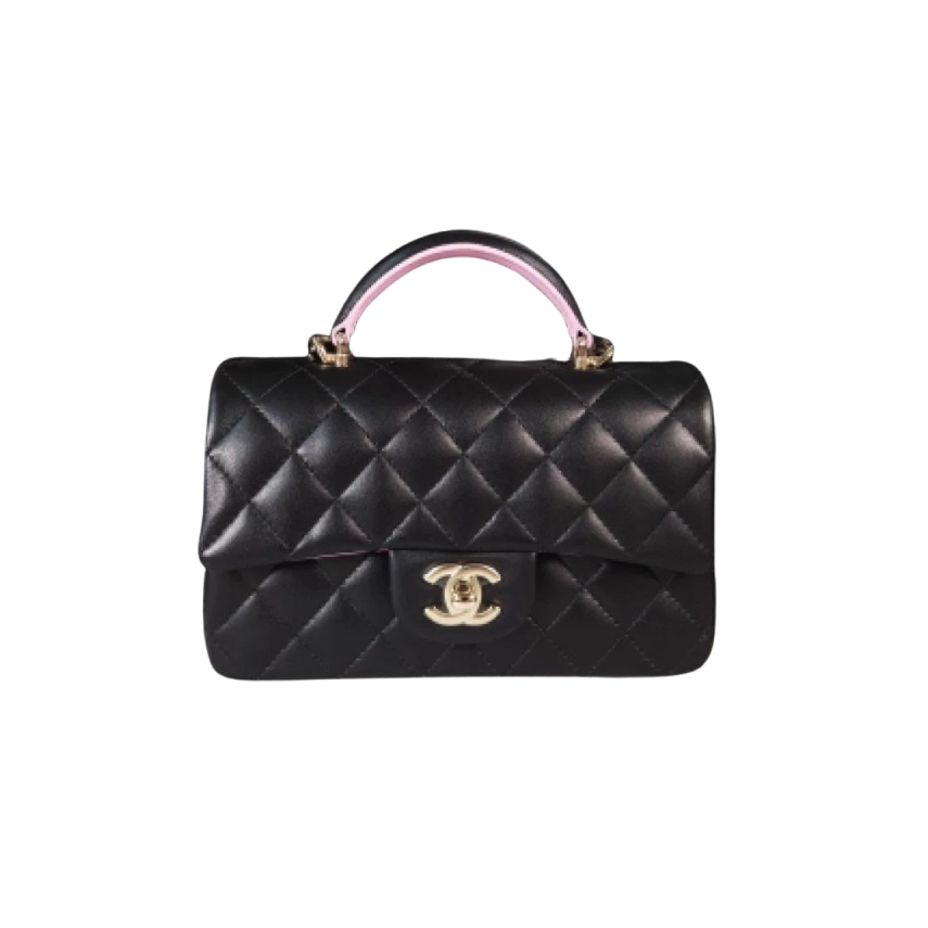 샤넬 탑핸들 체인 숄더백 25P 스몰