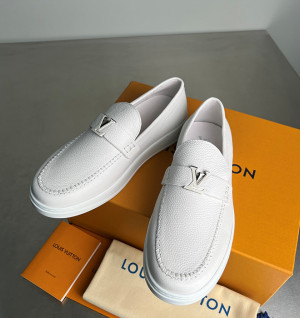 루이비통 레더 슬립온 로퍼 (남성용)