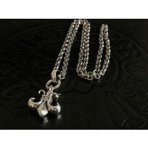 크롬하츠 BS 플레어 참 볼 체인 펜던트