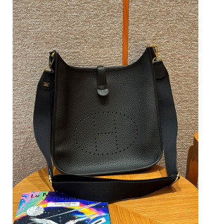 에르메스 에블린 29 올수공 (컬러 누아 금장)